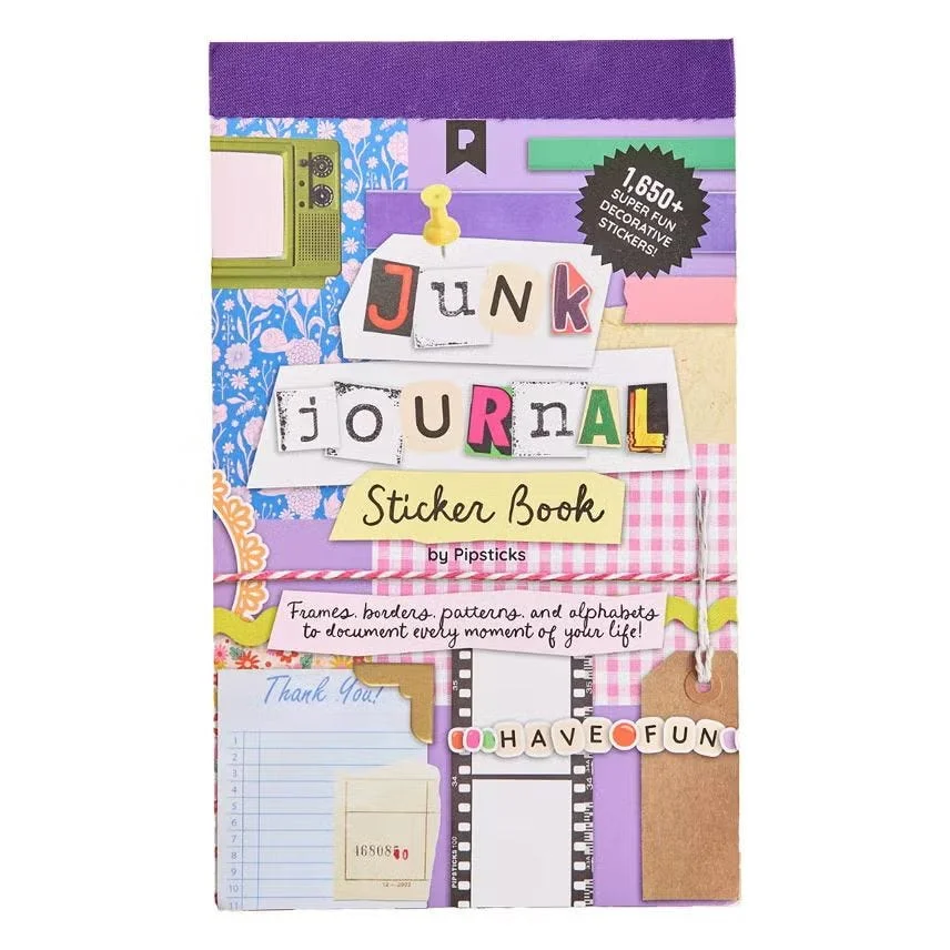 Junk Journal Sticker Book